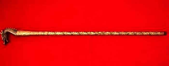 ไม้เท้าหัวมังกร (dragon stick)ไม้เท้ามังกรซ่อนเล็บ**งานศิลป์ฝีมือประณีตสวยงามน่าเก็บสะสมไม้เท้าทำจาก