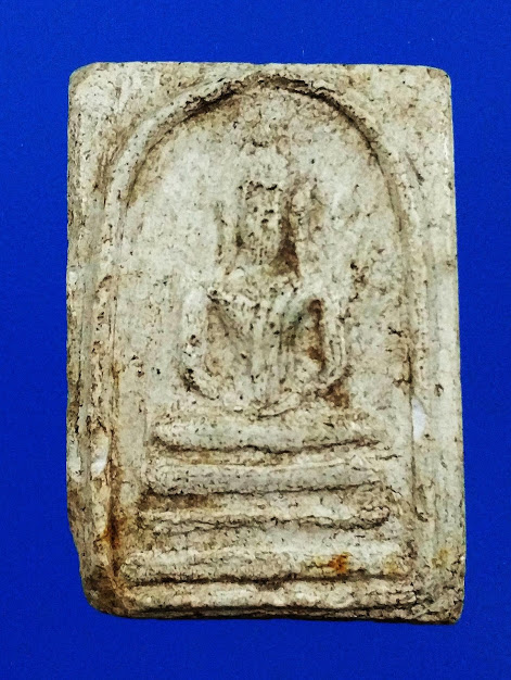 พระสมเด็จคะแนน พระครูมูล (นิยม) แก่ผงบางขุนพรหม