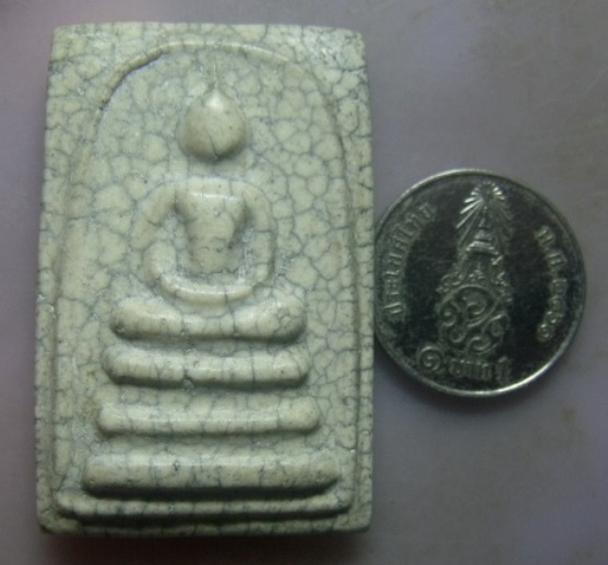 **วัดใจ**พระสมเด็จหลวงปู่นาค วัดระฆัง พิมพ์อกครุฑเศียรบาตร ปี ๒๔๙๕**เนื้อจัด ผิวแตกลายงา สวยๆ