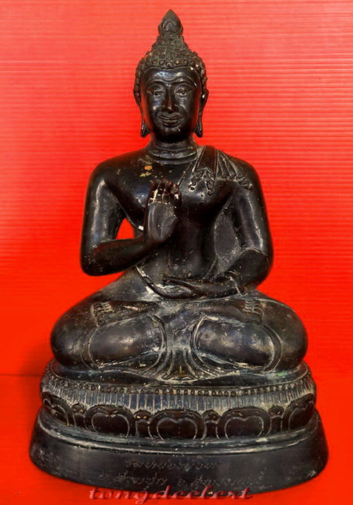 พระบูชาเชียงแสน วัดหนองบัวทอง อ.สามชุก จ.สุพรรณบุรี