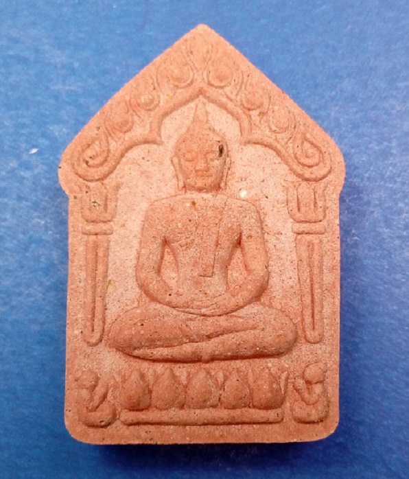 ขุนแผนผงพรายกุมาร (แม่ทัพ) ผ้าป่า ปี 2559 วัดหมอมุ่ย อ.ปลวกแดง ระยอง เนื้อว่านสบู่เลือด หลังโรยพลอย