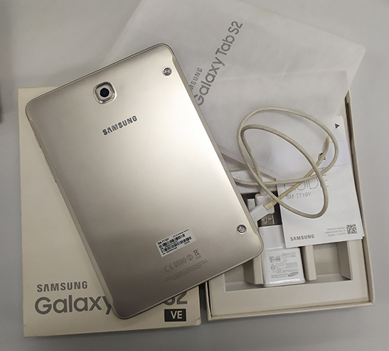 Samsung TAB S2 VE 8.0 ตัวท็อป สภาพสวยนางฟ้า จอใสปิ๊ง พร้อมกล่องและอุปกรณ์