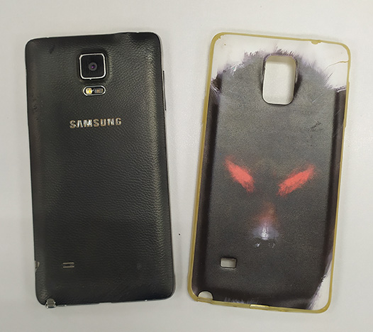 Samsung Galaxy NOTE 4 สีดำ ของแท้ พร้อมเคสและฟิลม์กระจก