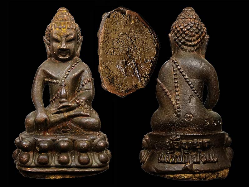 พระกริ่งแก้วปฏิมากร รุ่นเสริมบารมีเนื้อนวะโลหะ  เจ้าคุณธงชัย วัดไตรมิตรฯ ปี 2560 .....เคาะเดียวแดง  