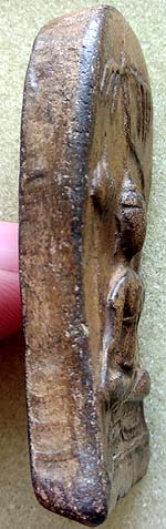 *ยอดขุนพล พิมพ์ฉัตรทวน กรุบ้านปิน เมืองแพร่ เนื้อดินเผา*