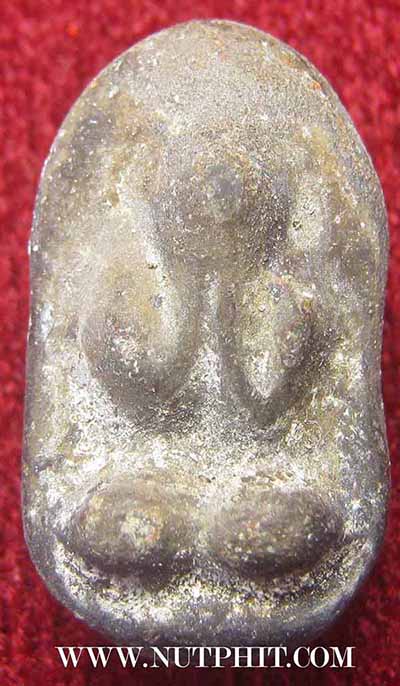 พระปิดตาหลวงปู่ไข่ วัดเชิงเลน เนื้อตะกั่วขลังเก่าไขเต็มองค์*101