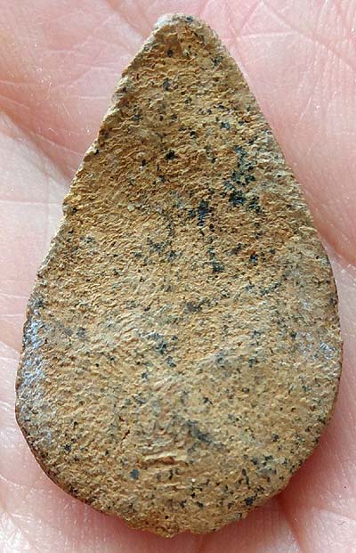 *กลีบบัวสมาธิ เนื้อดินเผา กรุเก่าวัดลิงขบ(บวรมงคล) กทม.(1)*