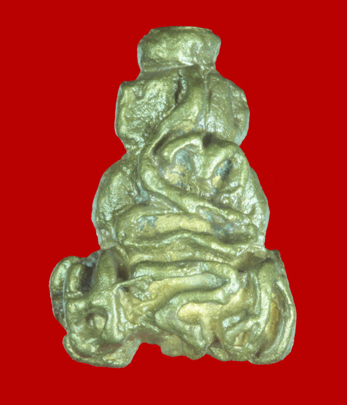 พระปิดตาหลวงปู่เกิด วัดมะเดื่อ จ.นนทบุรี เนื้อโลหะผสม # 2