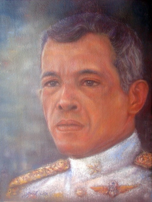 ภาพวาดสีน้ำมัน งานเพ้นท์บนเฟรมผ้าใบ (เฟรมขอบหนา)  ขนาด 30 x 40 cm.