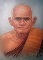 หลวงพ่อเงิน วัดบางคลาน จังหวัดพิจิตร ภาพวาดสีน้ำมัน งานเพ้นท์บนเฟรมผ้าใบ canvas ขนาด 30 x 40 cm.