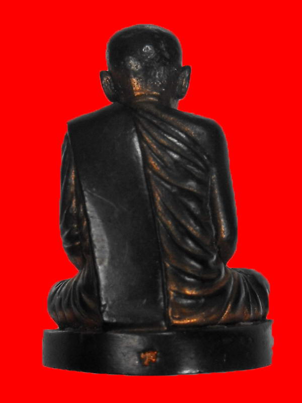 รูปหล่อลอยองค์ สมเด็จญาณสังวรฯ วัดบวรนิเวศ "รุ่นโรงเรียนวัดบวร ปี2543"..เนื้อนวโลหะแก่ทองคำ 