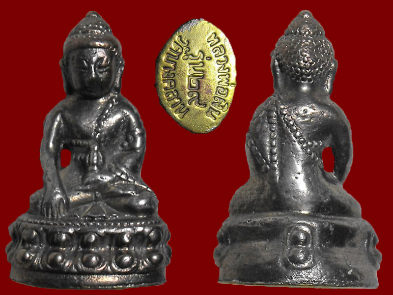 พระกริ่-พระชัย รุ่นแรก หลวงพ่อเงิน วัดบางคลาน "รุ่น๒๙ ปี2529"..นวะแก่ทอง กรรมการ