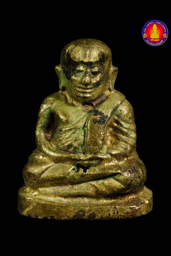 รูปหล่อหลวงพ่อเงิน บางคลาน ออกวัดท้ายน้ำ รุ่นช้างคู่ ปี 2526 พิมพ์ใหญ่