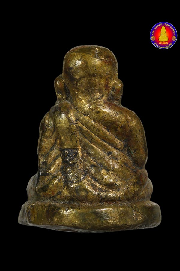 รูปหล่อหลวงพ่อเงิน บางคลาน ออกวัดท้ายน้ำ รุ่นช้างคู่ ปี 2526 พิมพ์เล็ก