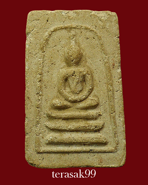 พระสมเด็จมงคลมหาลาภ พิมพ์ใหญ่ เนื้อผงโสฬสมหาพรหม ปี2499 วัดสัมพันธวงศ์ คุณเเม่บุญเรีอนเสก