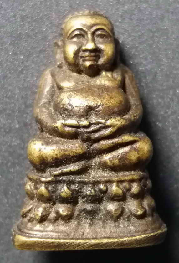 30 บาท รูปหล่อพระสังกัจจายน์ เก่าเนื้อทองเหลือง