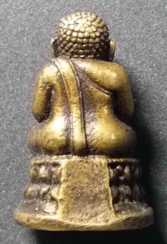 30 บาท รูปหล่อพระสังกัจจายน์ เก่าเนื้อทองเหลือง