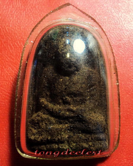 พระหลวงพ่อทวดเนื้อว่าน ปี2502 หลวงพ่อเล็ก วัดเขาดิน จ.กาญจนบุรี พิมพ์เล็ก สวยมากค่ะ