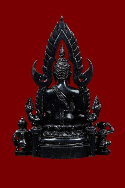 พระพุทธชินราช ภปร...เนื้อเงินรมดำพิมพ์ใหญ่..โครงการ "เพราะแผ่นดินนี้ คือแผ่นดินเกิด"