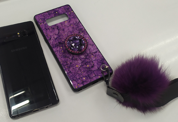 Samsung NOTE8 ของแท้ สีดำ จอสวยใส เครื่องสวย ติดฟิลม์รอบตัว พร้อมเคสสวยๆ