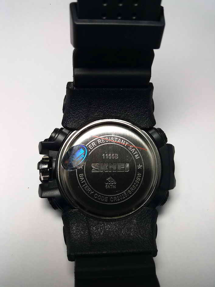 320  นาฬิกา  SKMEI  Sports Watches Men 1155B สี: ดำ, น้ำเงิน