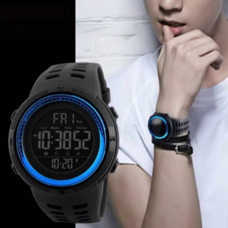 นาฬิกาดิจิตอล  SKMEI  model  1251  กันน้ำ 50 เมตร  สำหรับงานภาคสนาม 