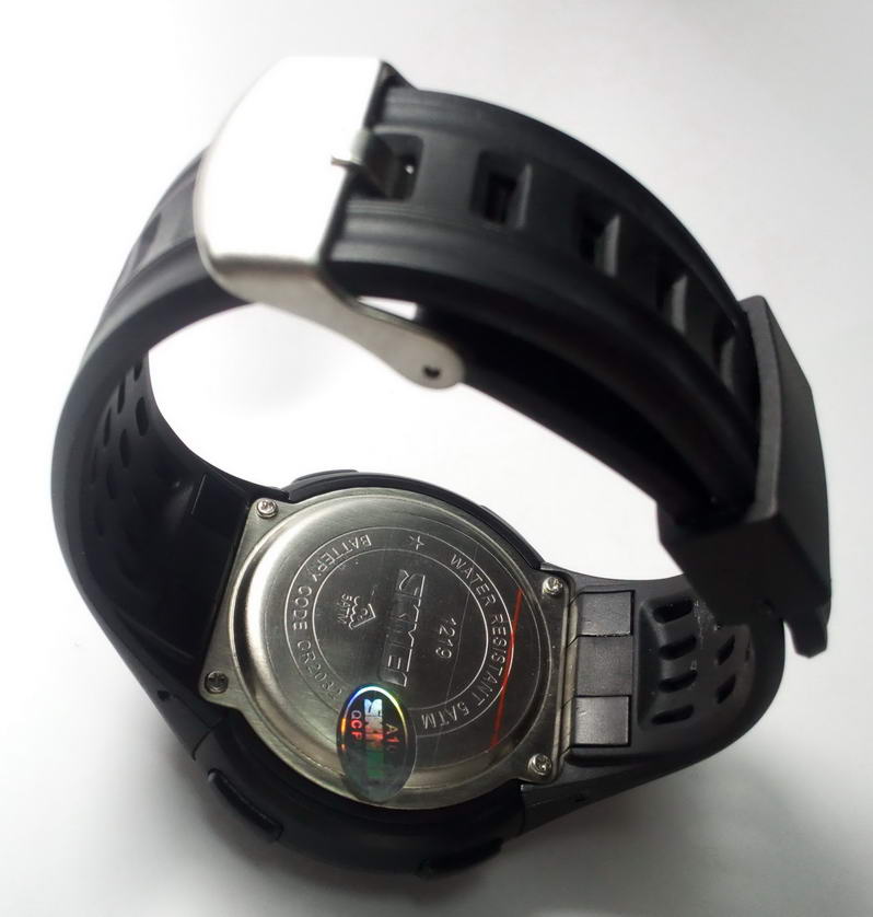 190 บาท SKMEI นาฬิกาข้อมือ ดิจิตอล รุ่น 1219 สีดำ พร้อมกล่องเหล็กเเละการ์ด