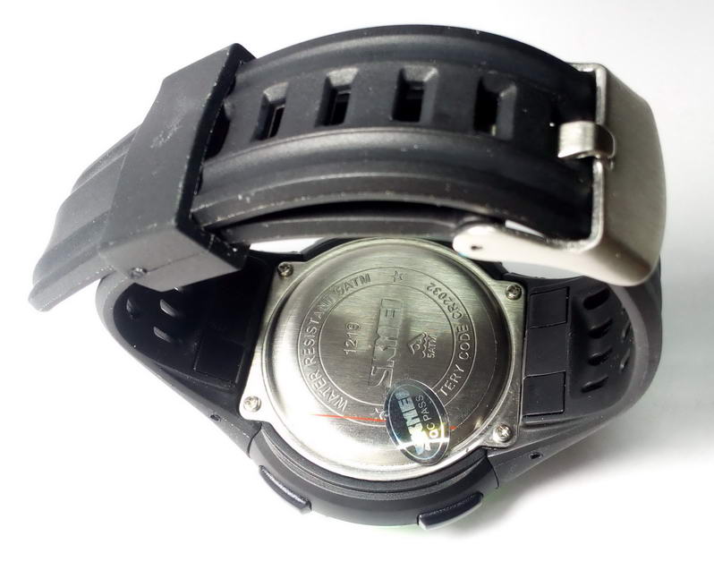190 บาท SKMEI นาฬิกาข้อมือ ดิจิตอล รุ่น 1219 สีเขียว พร้อมกล่องเหล็กเเละการ์ด