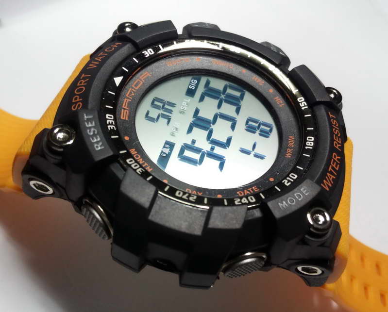 300  นาฬิกา SANDA ดิจิตอล  กันน้ำ 3 ATM  รุ่น 359   ของแท้ 100 %  