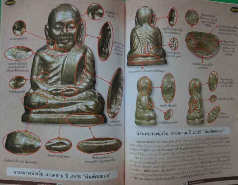 หนังสือ ไทยพระหลวงพ่อเงิน บางคลาน เคาะเดียว