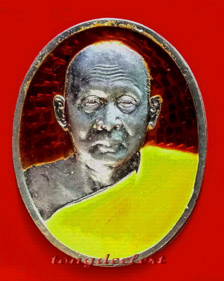 เหรียญสมเด็จพระญาณสังวร ที่ระลึกสร้างตึกรพ.พหลฯ เนื้อเงินลงยา สวยมากค่ะ