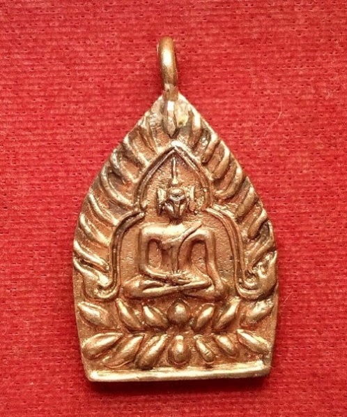 หล่อเจ้าสัวเพชรกลับ พ่อท่านพรหม วัดพลานุภาพ ปี2555 เนื้อสตางค์แดงโบราณ ตอก 3โค๊ต...เคาะเดียวแดง...