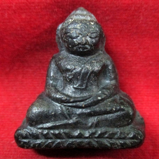 หลวงพ่อโต พิมพ์สมาธิตัดชิด กรุบางกระทิง อยุธยา (หายาก)