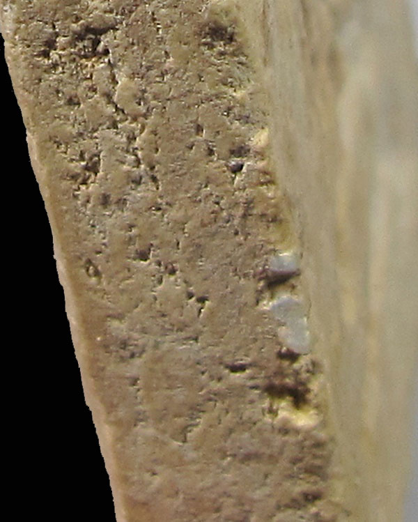 พระสมเด็จหลวงพ่อลำภู พิมพ์เกศจรดซุ้มบล็อคเครื่องหลังยันต์จมลึก วัดใหม่อมตรส กทม.