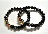 แดง 200 บาท..สร้อยข้อมือหินนิลดำ 8 มิล+ปี่เซี๊ยะทอง เปลี่ยนสีตามอุณหภูมิได้ รวม 2 เส้น (#131)