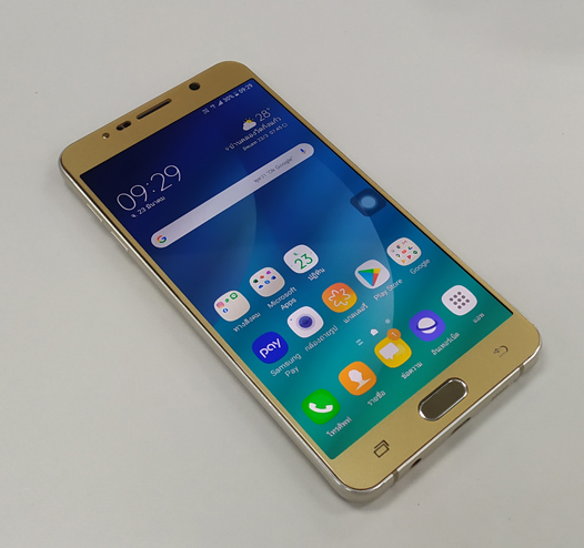 Samsung NOTE5 ของแท้ สีทอง สภาพสวยเทพ 