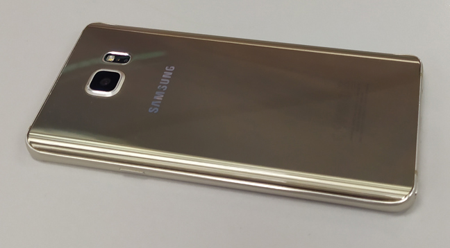 Samsung NOTE5 ของแท้ สีทอง สภาพสวยเทพ 