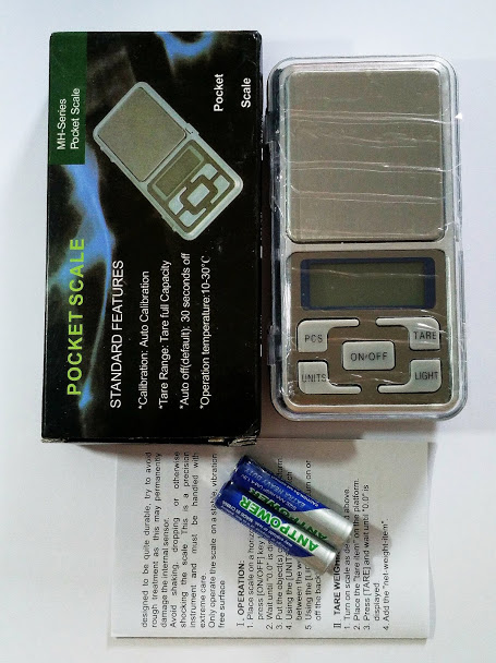 เครื่องชั่งน้ำหนัก 500กรัม 