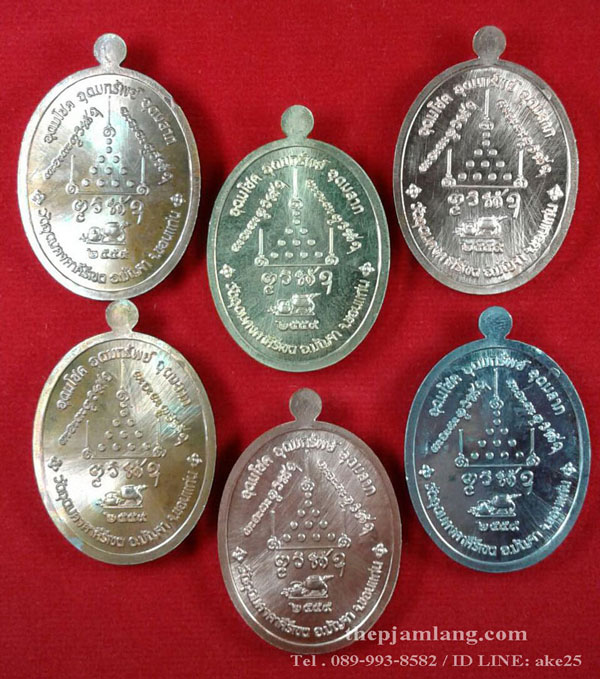 เหรียญเจ้าสัวรุ่นแรก (1) หลวงปู่นงค์ วัดอุดมคงคาคีรีเขตต์ มัญจาคีรี ขอนแก่น ปี 2559