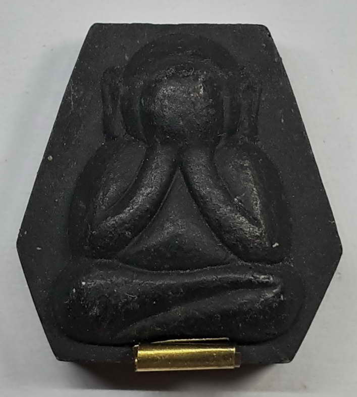 50 บาท พระปิดตาหกเหลี่ยมฝังตระกรุด ฉนฺทโก ไม่ทราบเกจิ B 6