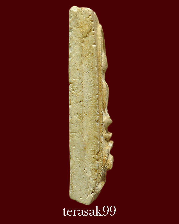 พระสมเด็จพิมพ์ขาโต๊ะ หลังตราแผ่นดิน หลวงปู่นาค วัดระฆัง เนื้อผง ปี2495 ราคาเบาๆ