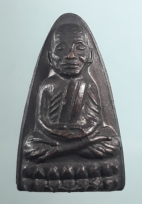 หลวงปู่ทวด ปี2524 นะใหญ่ จีวร 3 เส้น หน้าวงเดือน