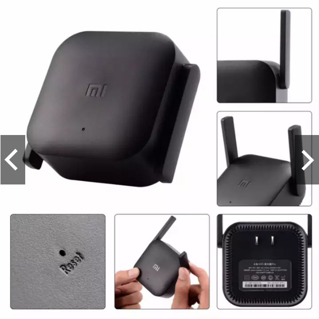 ตัวขยายสัญญาณ WiFi (300Mbps) เพื่อครอบคลุมพื้นที่มากขึ้น Xiaomi Mi WiFi Amplifier Pro