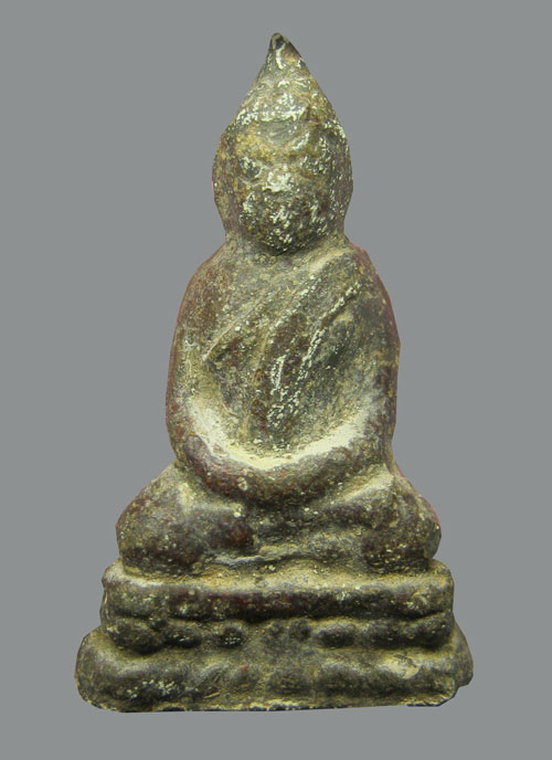 พระรัตนะ (แก้บน) เนื้อชินสนิมแดง องค์ที่ 2