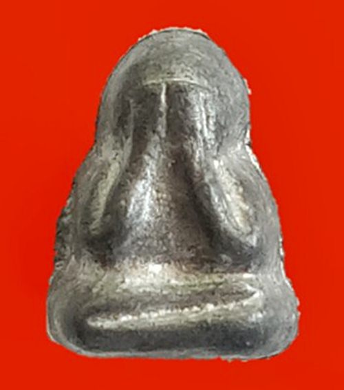 พระปิดตาข้าวตอกแตกเจ้าคุณผล วัดหนังปี พ.ศ.2509 ศิษย์เอกหลวงปู่เอี่ยมวัดหนัง เนื้อตะกั่ว(หลังจาร)สวยเ