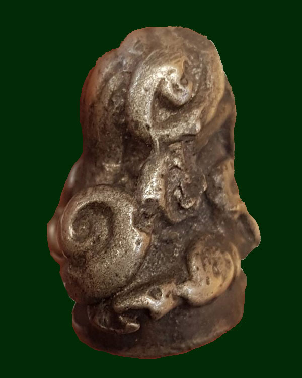 พระปิดตา เนื้อสำริดขันลงหิน ศิลป์สายใต้