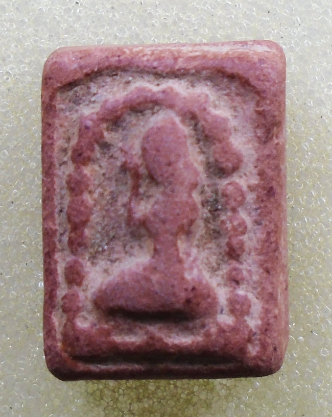 20บาท...นางกวัก หลวงพ่อกวย เนื้อดิน ///H879