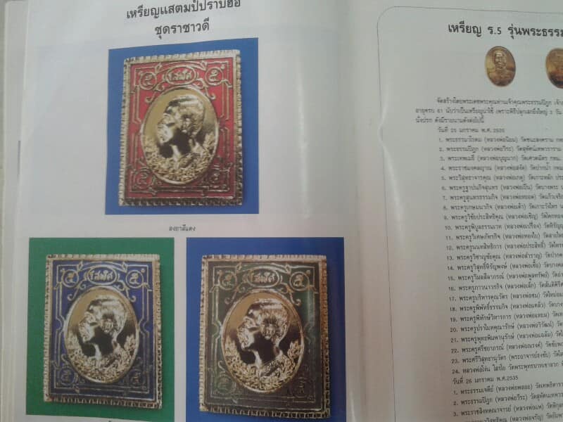 หนังสือรวมเหรียญ ร.๕ เล่มหนาๆ ออกปี ๓๕ เคาะเดียวครับ