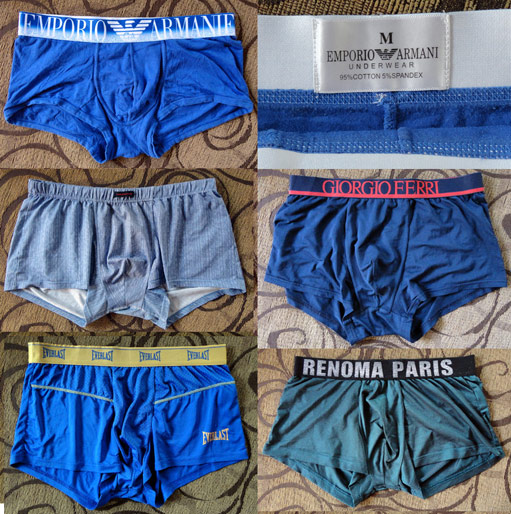 กกน. แบรนด์ดัง 5 ตัว EMPORIO ARMANI / GIORGIO FERRI / INTERCREW / RENOMA PARIS / EVERLAST