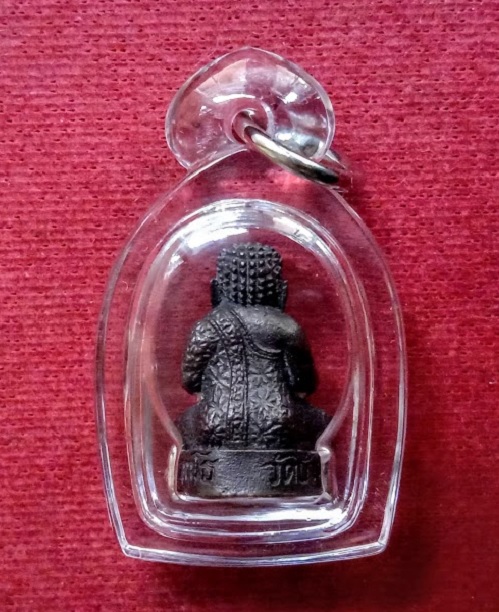 พระสังกัจจายน์ลอยองค์ รุ่น คูณลาภ คูณเงิน คูณทอง หลวงพ่อคูณ ปี36 โค๊ตใต้ฐาน เนื้อทองแดง.เคาะเดียวแดง